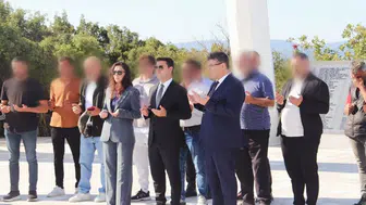 Bandırma'da kurtuluş günü anısına anlamlı anıt ziyareti