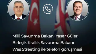 Bakan Güler, Birleşik Krallık mevkidaşı ile savunma konularını ele aldı