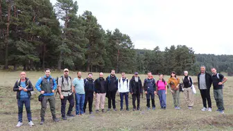 Üç ilin kesişme noktasında 15 kilometrelik yürüyüş rotası