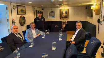 Cumhurbaşkanı erhurman, tcg ışın gemisinde arama faaliyetlerini inceledi