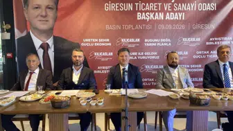 Ergin Kılıçaslan Giresun ticaret ve sanayi odası başkanlığına adaylığını duyurdu
