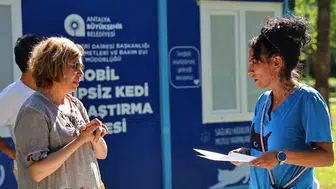 Mobil kısırlaştırma ünitesi Karaalioğlu Parkı’nda hizmet vermeye başladı