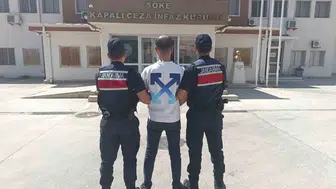 Kuşadası'nda aranan hükümlü jandarma operasyonuyla yakalandı