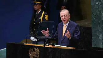 Cumhurbaşkanı Erdoğan, BM Genel Kurulu'nda Filistin’in sesi olma vurgusu yaptı