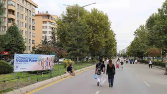 Arabasız Pazar’da bulvarlar yayaların oldu