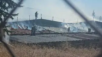 Kayseri'de tekstil fabrikasında depo alev alev: Yangın kontrol altına alındı