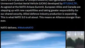 NATO, ANKA III'ü yeni nesil savunma kapasitesinin sembolü olarak tanıttı