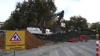 İSKİ’nin altyapı çalışması sırasında doğalgaz borusu delindi, panik yaşandı