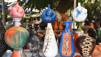 Menemen'de uluslararası çömlek festivali sanatseverleri buluşturuyor