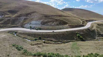 Erzurum'un gizemli yolu keşfedildi: Araçlar boştayken yokuş çıkıyor