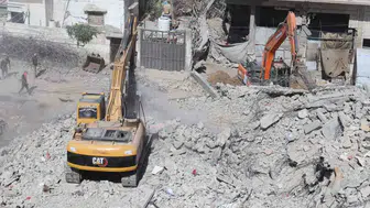 Gazze'de çöken binanın enkazında yaşam arayışı: 45 kişi kurtarıldı
