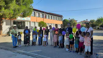 Burhaniye'de okullarda uyum haftası coşkuyla başladı