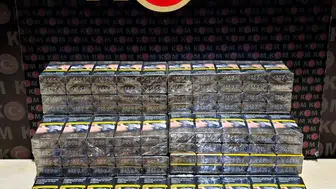 Bilecik'te düzenlenen operasyonda yüzlerce paket kaçak sigara bulundu