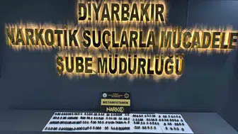 Diyarbakır'da uyuşturucu taşıyan iki kişi tutuklandı