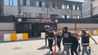 Konya'da düzenlenen 'Kıskaç' operasyonunda 20 şüpheli yakalandı