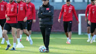 A Milli Futbol Takımı, Belçika maçı hazırlıklarına devam ediyor