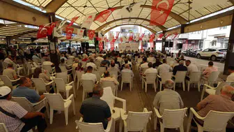 Esnafla buluşan başkan balaban, ahilik haftasını kutladı