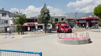 Hatay'da yangın tatbikatı gerçeği aratmadı