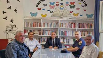 Çivril'de jandarma, öğrenci güvenliği için çalışmalara devam ediyor