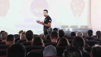 Aydın'da güvenlik görevlilerine yönelik mesleki eğitim başladı