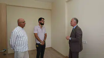 İnegöl'de KYK erkek öğrenci yurdunun çalışmaları sona yaklaşıyor