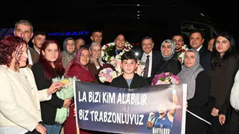 Avrupa şampiyonu boksör havvanur kethüda’ya trabzon’da coşkulu karşılama