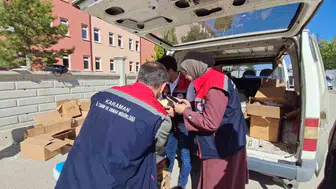 Karaman’da gıda güvenliği operasyonunda etiketsiz ürünler ele geçirildi