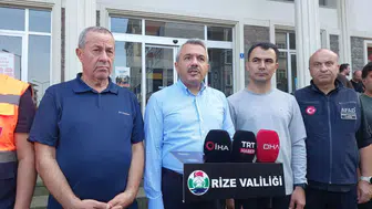 Rize Pazar'da sel sonrası hasar tespit çalışmaları hız kazanıyor