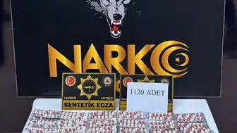 Yozgat'ta düzenlenen operasyonda bin 120 uyuşturucu hap ele geçirildi
