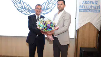 Mersin Akdeniz'de zabıta teşkilatının yılı kutlandı