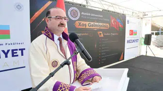 Atatürk Üniversitesi Bakü'de mezuniyet coşkusu yaşadı