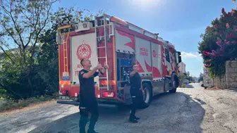 Alanya'da apartmanda çıkan duman itfaiye ve polis ekiplerini harekete geçirdi