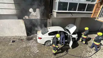 Bolu'da hava kompresörü yangını: 3 kişi dumandan etkilendi