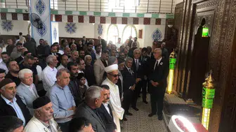 Son görevini yerine getiren güvenlik korucusu Yüksel Demir, vefatının ardından uğurlandı
