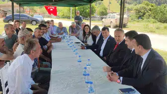 Bolu'da 6 köyü destekleyen yol çalışmaları başladı