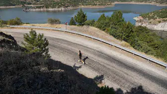 Kızılcahamam eğrekkaya trail maratonu'nda spor tutkunları doğayla buluştu