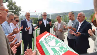 Latif Sakıcı için muğlaspor’da duygusal veda töreni