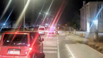 Tekirdağ’da traktör sürücüsü polis aracına çarparak yakalandı