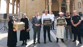 Kahramanmaraş'ta kutsal miras buluşması: Kâbe örtüleri ve emanetler sergileniyor