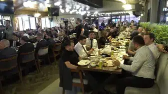 Hayati Yazıcı Erzurum'da STK temsilcileriyle buluştu