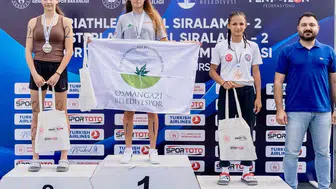 Bandırmalı sporculardan triathle şampiyonasında önemli başarılar