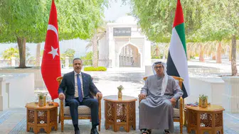Bakan Fidan, BAE Devlet Başkanı Yardımcısı Al Nahyan ile görüştü