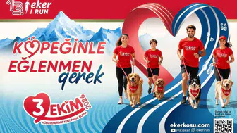 Eker I Run 2023'te köpeğin ile koş etkinliği düzenlenecek