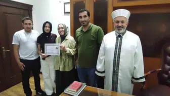 Ukraynalı Anhelina, İslam dinine geçti: Ayla ismini aldı