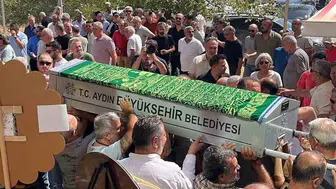 Ali Çankır son yolculuğuna uğurlandı: Aydın'da duygusal cenaze töreni