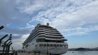 Bodrum, Crystal Serenity ile turizmde hareketliliği arttırdı