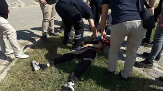 Menteşe'de motosiklet kazası sonucunda 1 kişi yaralandı