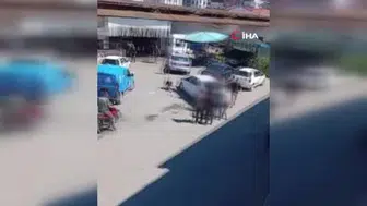 Bafra'da taciz iddiası sonrası vatandaşın müdahalesiyle darbedilen şahıs olay yerinden kaçtı