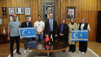 Kerkük’ten Erzurum’a eğitim köprüsü: Başarılı öğrenciler rektör ile buluştu