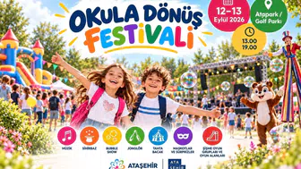 Ataşehir'de çocuklara özel bir etkinlik: Okula dönüş festivali başlıyor